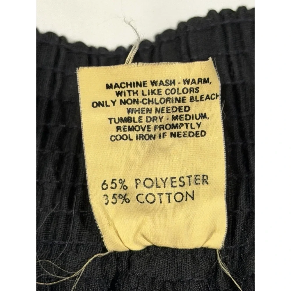 Vintage Malco Modes Poodle Style Square Dance Skirt Black Swing Rockabilly USA